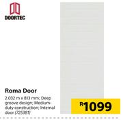 Doortec Roma Door 2.032m x 813mm