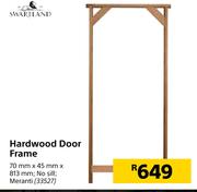 Swartland Hardwood Door Frame 70mm x 45mm x 813mm