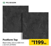 PG Bison Postform Top 3.6m x 600mm x 32mm-Each