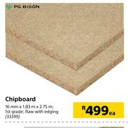 PG Bison Chipboard 16mm x 1.83m x 2.75m Each