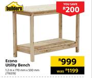 Builders Econo Utility Bench 1.2m x 770mm x 500mm