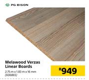 PG Bison Melawood Verzas Linear Boards 2.75  x 1.83m x 16mm