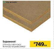 PG Bison Supawood 2.75m (l) x 1.83m (w) x 16mm (d)