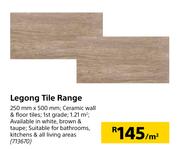 Legong Tile Range 250mm x 500mm-Per Sqm