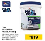 Dulux Maxicover Wall & Ceiling-5L