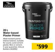 Fired Earth Water Based Plaster Primer-20L 