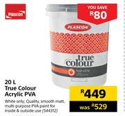 Plascon True Colour Acrylic PVA-20L