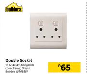 Builders Double Socket
