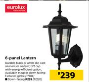 Eurolux 6 Panel Lantern Down Facing
