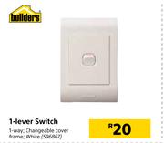 Builders 1 Lever Switch