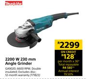 Makita 2200W 230mm Angle Grinder 