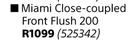 Builders Miami Close Coupled Front Flush 200