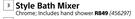 Builders Style Bath Mixer Chrome