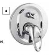Builders Concealed Diverter Mixer
