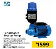 Max Pump 0.75KW Performance Booster Pump