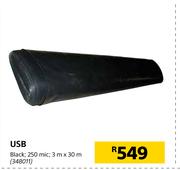 USB Black, 250 Mic-3m x 30m