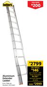 Builders Aluminium Extender Ladder 6m