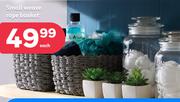 Small Weave Rope Basket-Each