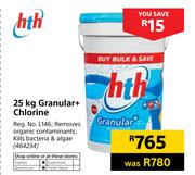 HTH 25Kg Granular+ Chlorine