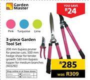 Garden Master 3 Piece Garden Tool Set