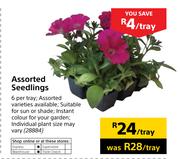 Assorted Seedlings-Per Tray