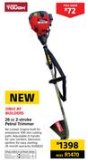Hyper Tough 26cc 2 Stroke Petrol Trimmer