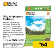 Garden Master All Purpose Fertiliser-10Kg