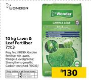 Wonder Lawn & Leaf Fertiliser 7:1:3-10Kg