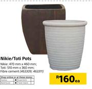 Nikie/Toti Pots-Each