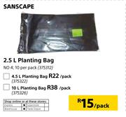 Sanscape 2.5Ltr Planting Bag-Per Pack