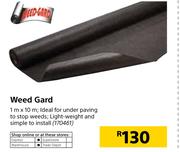 Weed gard 1m x 10m