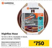 Gardenia Highflex Hose 12mm x 30m-Each