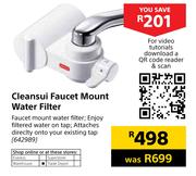 Cleansui Faucet Mount Water Filter