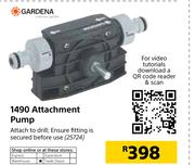 Gardena 1490 Attachment Pump