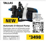 Tallas Automatic D-Eboost Pump