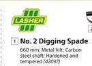 Lasher No 2 Digging Spade