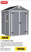 Keter 6x5 Manor Shed