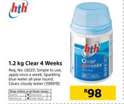 hth 1.2kg Clear 4 Weeks