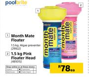Pool Brite 1.5kg Pink Floater Head-Each