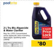 Pool Brite 2Ltr Tru Blu Algaecide & Water Clarifier