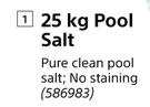 Blue Chem 25kg Pool Salt