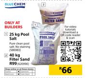 Blue Chem 40kg Filter Sand