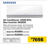 Samsung Air Conditioner 18000 BTU Non Inverter 