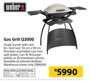 Weber Gas Grill Q2000