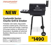 Mega Master Coalsmith Series Charlie Grill & Smoker
