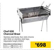 Mega Master Chef 630 Charcoal Braai