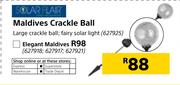 Solar Flair Maldives Crackle Ball