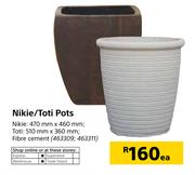 Nikie/ Titi Pots-Each
