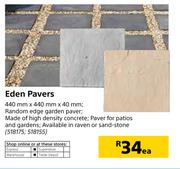 440mm x 440mm x 40mm Eden Pavers-Each