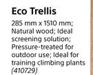 Eco Trellis-285mm x 1510mm Each